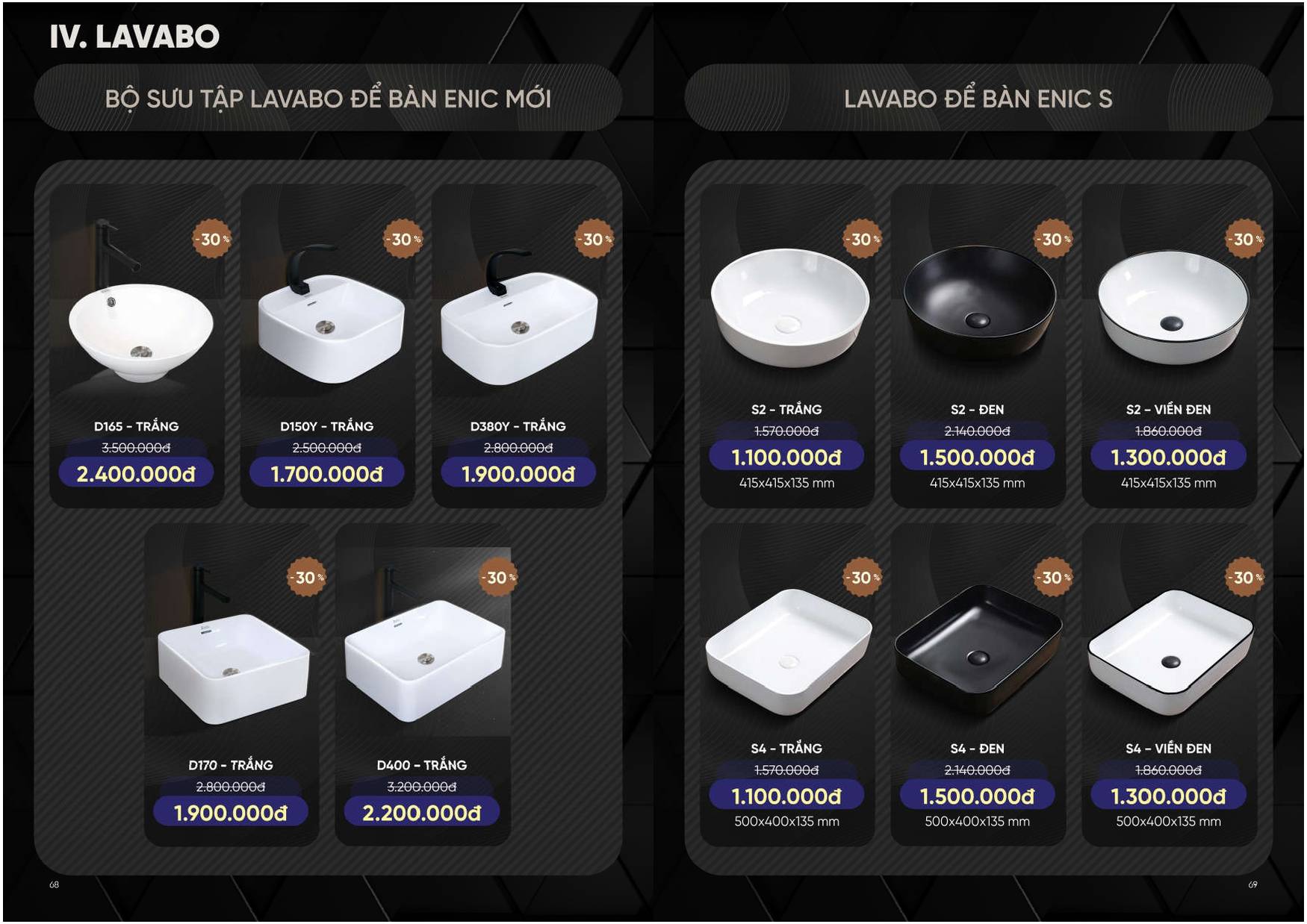 Bảng giá và Catalogue Thiết bị vệ sinh thông minh ENIC /Page 34